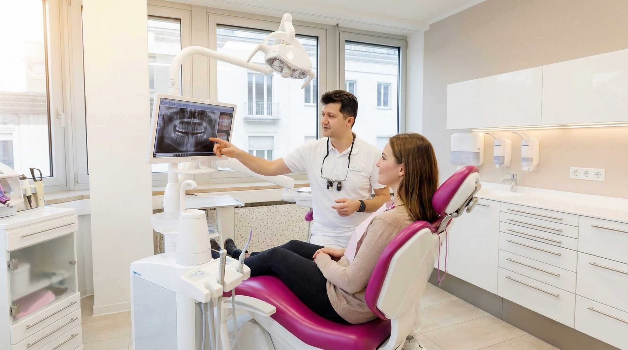 Behandlungsoptionen bei Backenzahn Schmerzen: Füllung, Wurzelbehandlung, Krone oder Extraktion