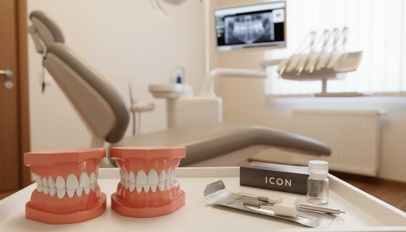 ICON Methode gegen weiße Flecken nach Zahnspange: Ästhetische Behandlung ohne Bohren