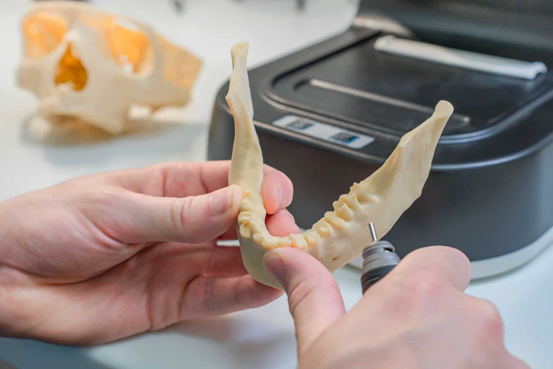 3D-Drucker bei AUX-DENT: Moderne Zahnmedizin mit digitalem Labor und CAD/CAM-Technologie